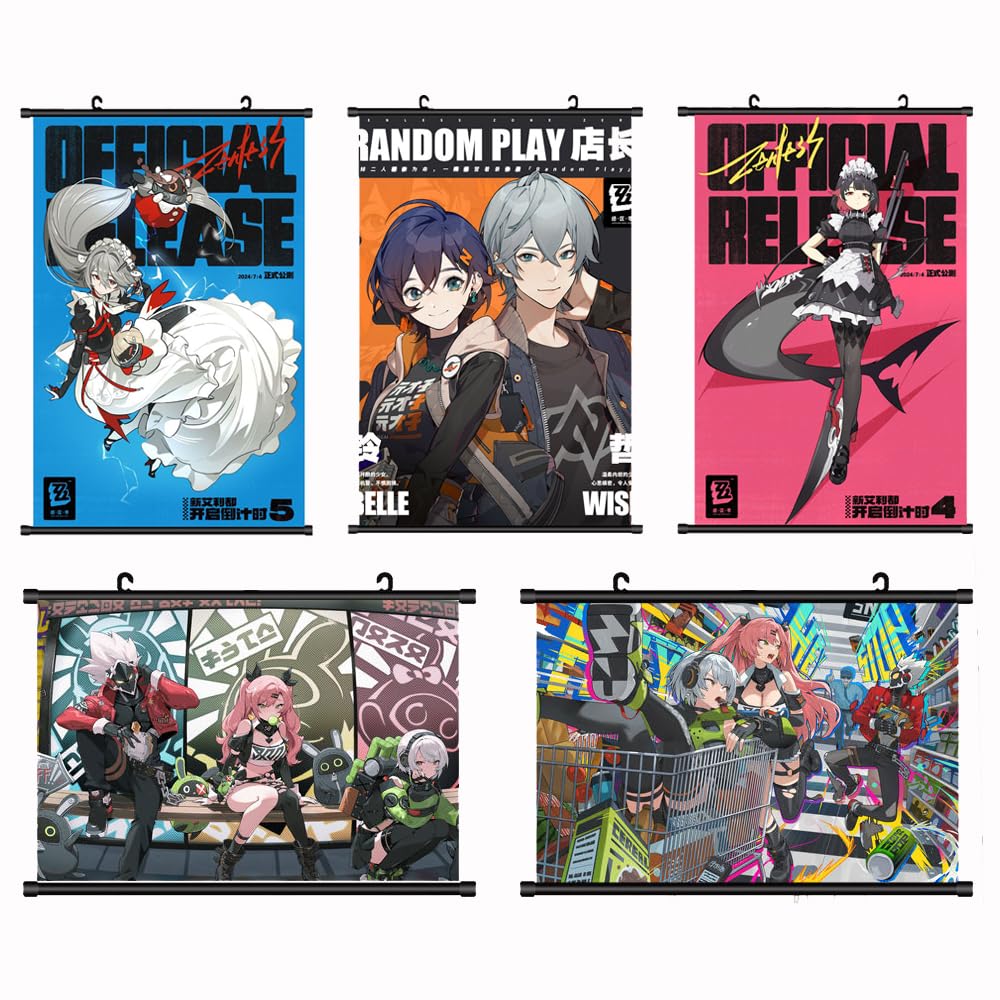 Amazon.co.jp: ゼンゼロ タペストリー 掛け軸 壁飾り 全23種 40*60/60